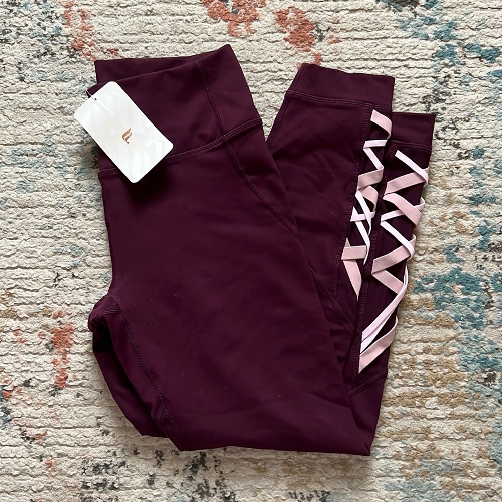 NWT Flabetics High-Wasted Mesh Powerhold 7/8